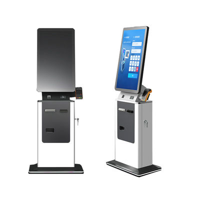 32 Inches Hotel Self Check In Kiosk Bluetooth Leve