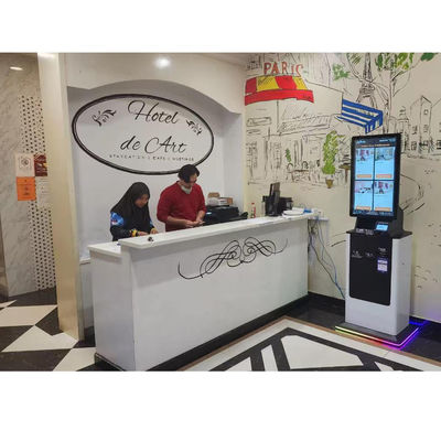 Câmera Qr Scanner Gestão de fila de quiosque do aeroporto