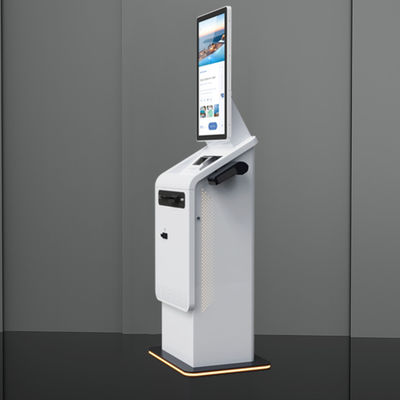 Máquina inteligente de pagamento de estacionamento RFID com scanner de códigos de barras e câmera