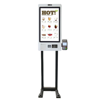 240v Win7 Quick Service Restaurante Quiosque Com Impressora Térmica Nfc