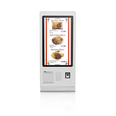Máquinas de auto-avaliação de restaurantes com ecrã LCD de segurança RFID