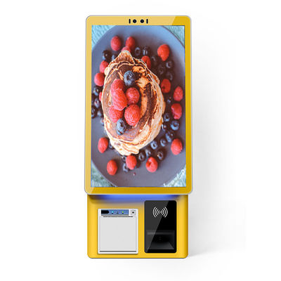 Sistema automático de quiosque de autoatendimento com tela de 21,5 polegadas