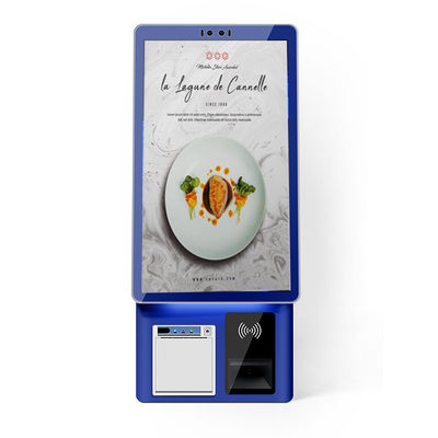 Quiosque de Autoatendimento com Interface Amigável, Tela LCD Touch Screen e Impressora Térmica para Shoppings e Restaurantes