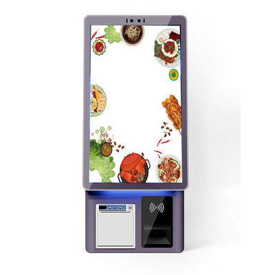 21.5 polegadas Full HD máquina de encomenda automática comida serviço rápido restaurante quiosque