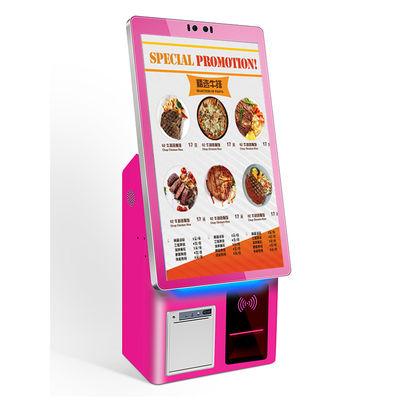 Escritório Self-Service Quiosque de pedidos 21.5 Inch Touch Screen Restaurante Caixa registradora