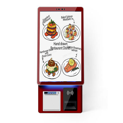 Terminal de pagamento automático de tela sensível ao toque LCD para quiosques de autoatendimento