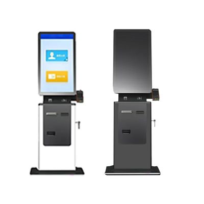 Quiosque de serviço automático para leitor de cartão de código de barras para uso comercial