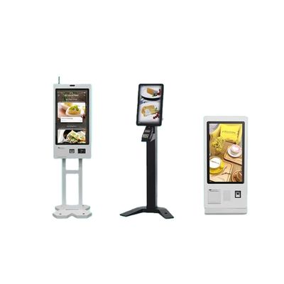 Ecrã táctil de alta resolução Quiosque de pedidos de restaurantes para conveniência de refeições internas