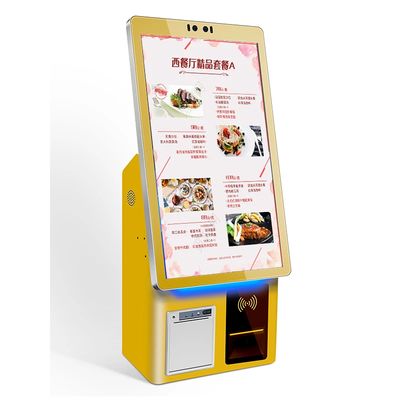 Quiosque de pagamento de autoatendimento simplificado para restaurantes e instalações interiores