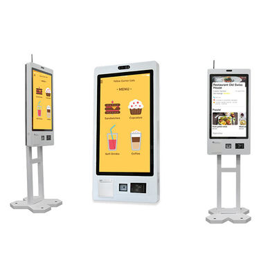 Android/Win7/8/10 Sistema Operacional Quiosque de autoatendimento com leitor RFID e impressão rápida de bilhetes
