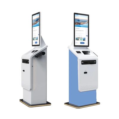 Crtly 32 Inch Android Self Cash Payment Self Service Kiosco Eletrônico Com Impressora de Bilhetes