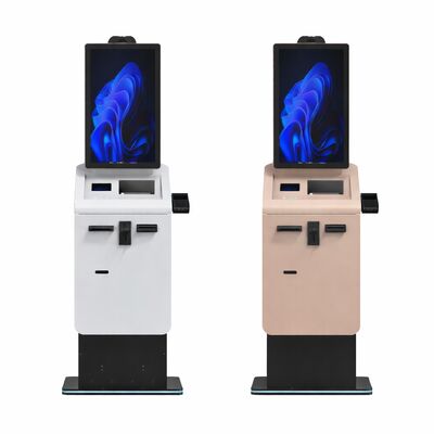 Quiosque de pagamento de autoatendimento, troca de moeda, reciclador de moedas, tela de toque capacitiva, sdk habilitado para chão