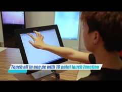 Computador de painel de toque robusto PC mini tela de toque industrial