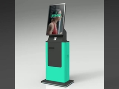 A moeda do quiosque do reciclador do dinheiro do quiosque do bilhete aceita o dinheiro aceita o quiosque de Android do distribuidor de dinheiro