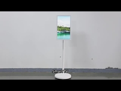 Ecrã de rotação portátil HD Câmera Transmissão ao vivo Ecrã de toque sem fio interativo Smart TV