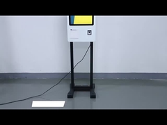 Quiosque de impressão de bilhetes de autoatendimento com código QR opcional e suporte RFID